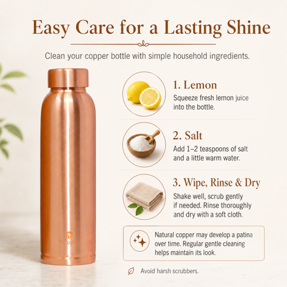 iKopper - Pure Copper Water Bottle 32 Oz