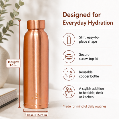 iKopper - Pure Copper Water Bottle 32 Oz